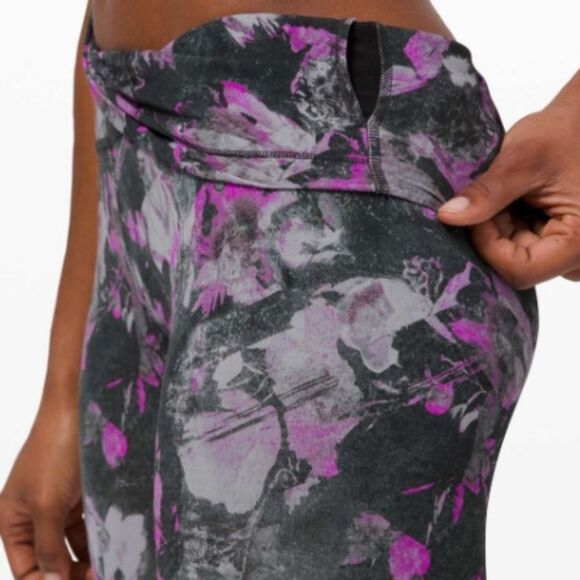 Lululemon Align Legging Floral Shift Multi Size 0 Womens Y2k Gym Yoga Print Pant - Picture 5 of 16
